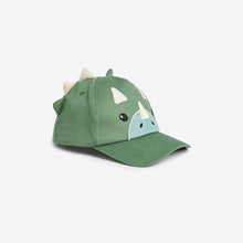 Load image into Gallery viewer, Dinosaur Cap (3mths-6yrs)
