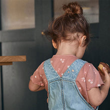 Load image into Gallery viewer, Denim 2 Piece Dungaree Set (3mths-6yrs)
