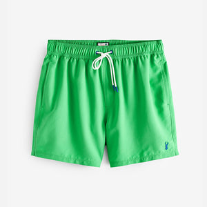Lime Green Swim Shorts