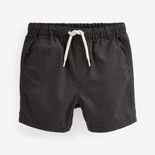 Load image into Gallery viewer, Black Pull-On Shorts (3mths-6yrs)
