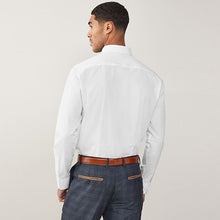 Load image into Gallery viewer, White Regular Fit Single Cuff Easy Care Shirt
