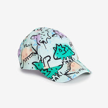 Load image into Gallery viewer, Green Dino Print Cap (1-6yrs)
