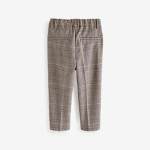 Load image into Gallery viewer, Neutral Formal Check Trousers (3mths-6yrs)
