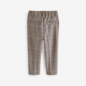 Neutral Formal Check Trousers (3mths-6yrs)