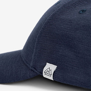 Navy Slub Jersey Cap (3mths-10yrs)