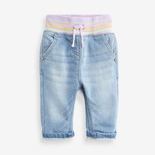Load image into Gallery viewer, Light Blue Denim Pull-On Joggers (3mths-6yrs)
