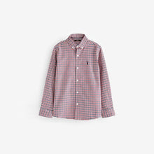 Load image into Gallery viewer, Red Gingham Check Oxford Shirt (3-12yrs)
