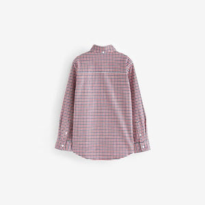 Red Gingham Check Oxford Shirt (3-12yrs)