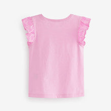 Load image into Gallery viewer, Pink Cotton Frill Vest (3mths-6yrs)

