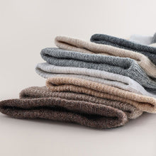 Load image into Gallery viewer, Neutral Cotton Rich Fine Rib Socks 7 Pack (Younger Boys)
