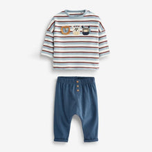 Load image into Gallery viewer, Blue Character Baby T-Shirt And Leggings 2 Piece Set (0-18nths)
