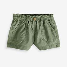 Load image into Gallery viewer, Khaki Green Cotton Shorts (3mths-6yrs)
