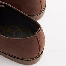 Load image into Gallery viewer, Brown Leather Derby Shoes
