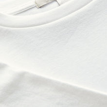 Load image into Gallery viewer, White Heavyweight Short Sleeve Crew Neck T-Shirt
