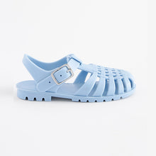 Load image into Gallery viewer, Blue Jelly Fisherman Sandals (Younger Boys)
