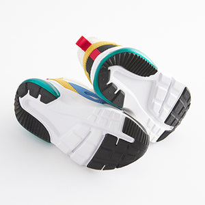 Multi Bright One Strap Trainers (Younger Boys)