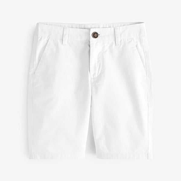 White Chino Shorts (3-12yrs)