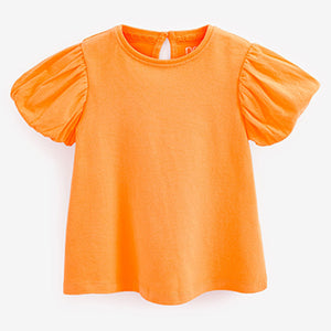 Mango Cotton Puff Sleeve T-Shirt (3mths-6yrs)
