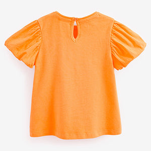 Mango Cotton Puff Sleeve T-Shirt (3mths-6yrs)