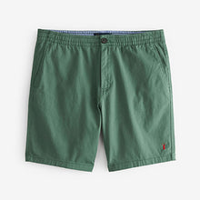 Load image into Gallery viewer, Green Stretch Chino Shorts
