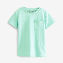 Load image into Gallery viewer, Mint Green Short Sleeve Plain T-Shirt (3mths-6yrs)
