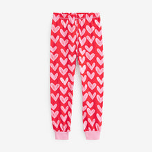 Load image into Gallery viewer, Red/Pink Love Heart Pyjamas 2 Pack (9mths-8yrs)
