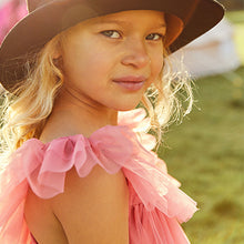 Load image into Gallery viewer, Coral Pink Mesh Party Dress (3-12yrs)
