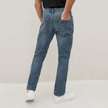 Load image into Gallery viewer, Vintage Mid Blue Slim Fit Essential Stretch Jeans
