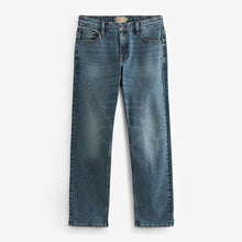 Load image into Gallery viewer, Vintage Mid Blue Slim Fit Essential Stretch Jeans
