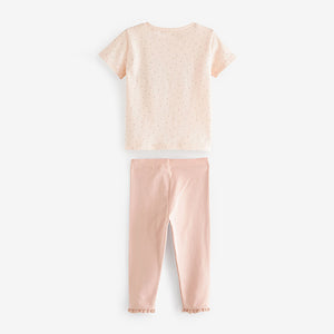 Pink Ballerina T-Shirt and Legging Set (3mths-6yrs)