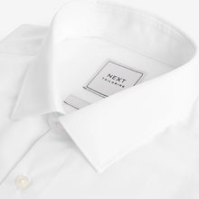 Load image into Gallery viewer, White Skinny Fit Easy Care Single Cuff Shirt
