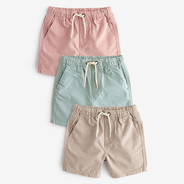 Minerals Pull-On Shorts 3 Pack (3mths-6yrs)