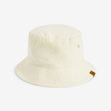 Load image into Gallery viewer, Stone Natural Plain Bucket Hat (3mths-13yrs)
