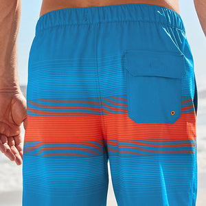 Blue Orange Ombre Boardshorts