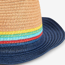 Load image into Gallery viewer, Rainbow Trilby Trilby Hat (1-10yrs)
