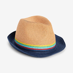 Rainbow Trilby Trilby Hat (1-10yrs)