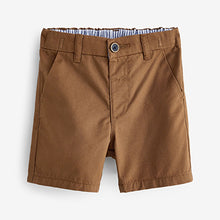 Load image into Gallery viewer, Tan Brown Chino Shorts (3mths-6yrs)
