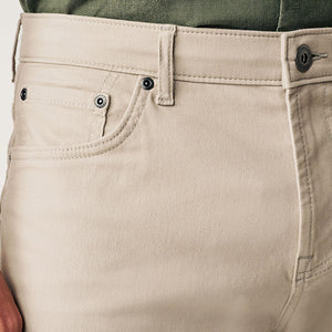 Bone Straight Motionflex 5 Pocket Chino Shorts