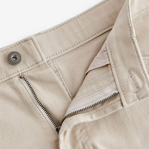 Bone Straight Motionflex 5 Pocket Chino Shorts