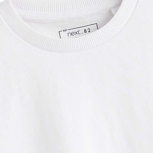 White Short Sleeve T-Shirt (3-12yrs)