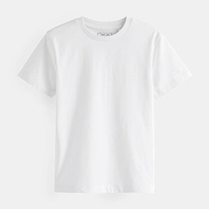 White Short Sleeve T-Shirt (3-12yrs)