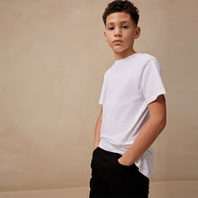 Load image into Gallery viewer, White Short Sleeve T-Shirt (3-12yrs)
