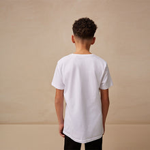 Load image into Gallery viewer, White Short Sleeve T-Shirt (3-12yrs)
