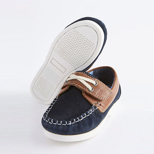 Navy Blue Navy Blue Espadrille Shoes (Younger Boys)
