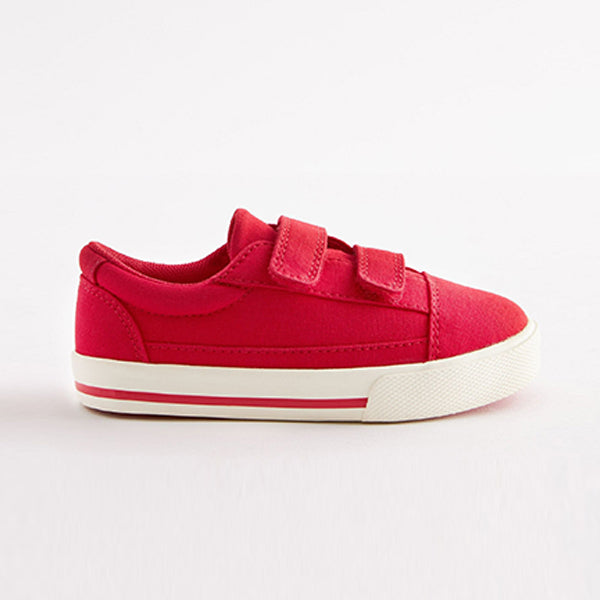 Red Strap Touch Fastening Shoes (Younger Boys)