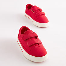 Load image into Gallery viewer, Red Strap Touch Fastening Shoes (Younger Boys)
