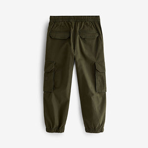 Khaki Green Cargo Trousers (3-12yrs)