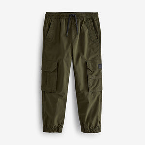 Khaki Green Cargo Trousers (3-12yrs)