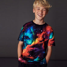 Load image into Gallery viewer, Space Galaxie All-Over Print Short Sleeve T-Shirt (5-12yrs)
