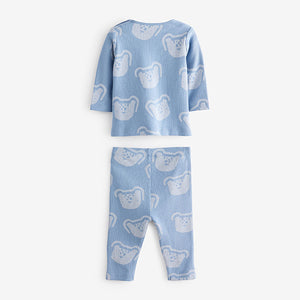 Blue Lion Baby T-Shirt And Leggings 2 Piece Set (0-18mths)